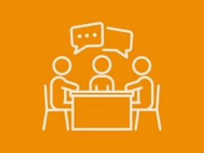 icon of a desk and chair