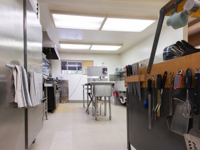 commercial kitchen