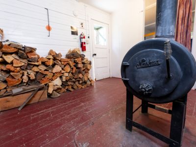 boxcar woodstove