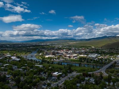 View of Missoula from Mt. Jumbo