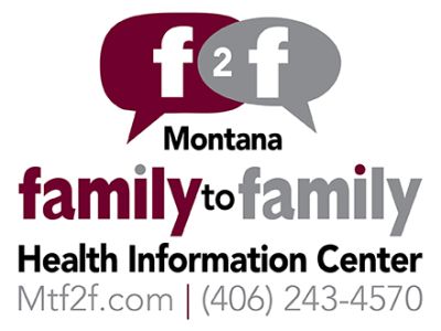 Family to Family logo with website address MtF2F.com and phone 406-243-4570