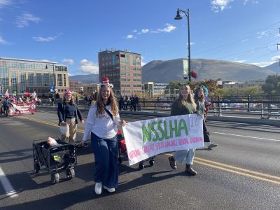 nsslha in a parade