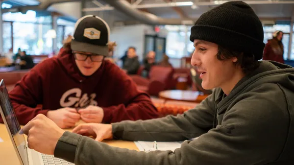 Two students 