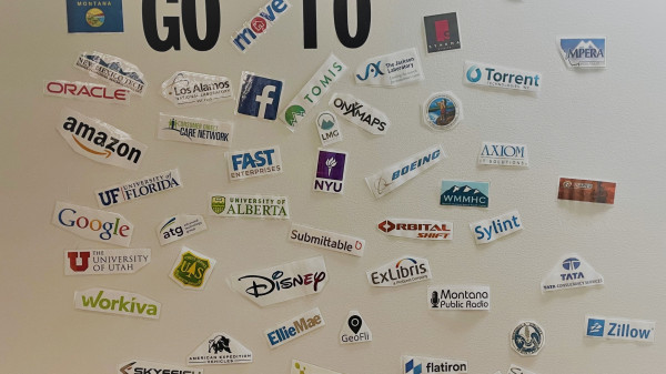 logos of all companies our alum work at