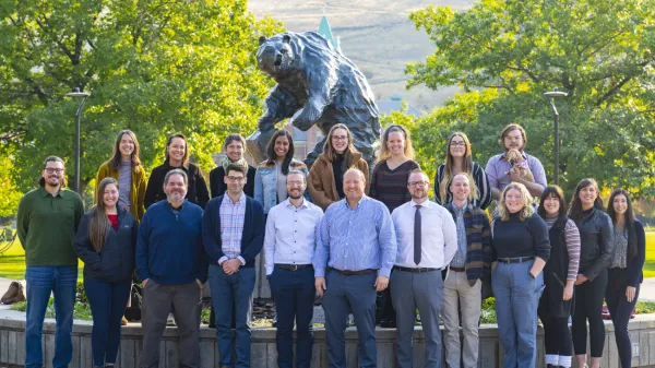 group photo of People and Culture employees