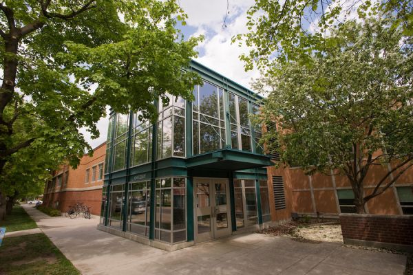 exterior view of health center building