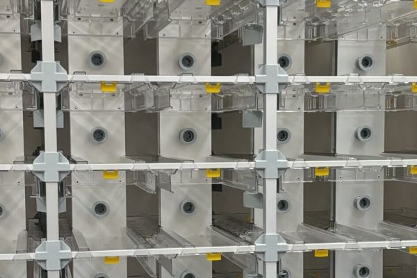 view of machine used in the inhalation and pulmonary physiology lab