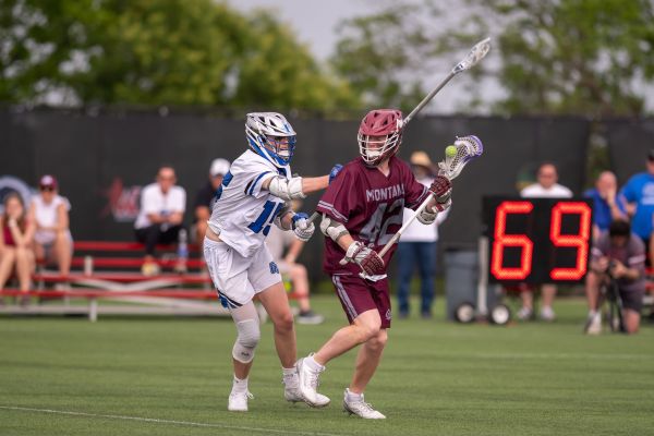 Gavin dodging against GVSU