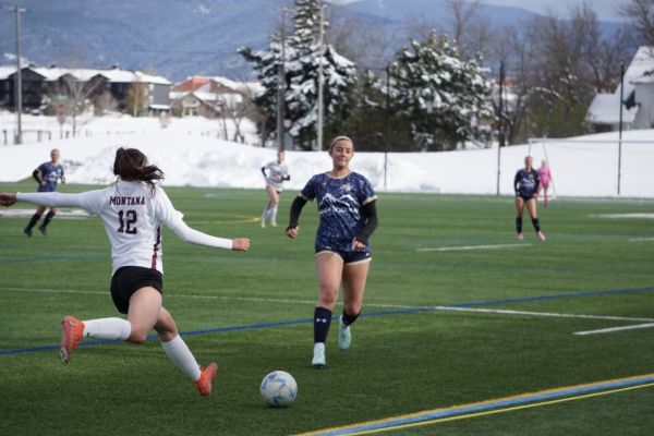 Womens Club Soccer Team During a Game
