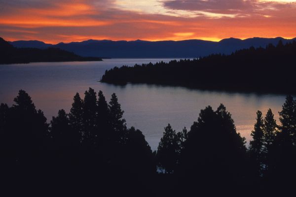 image of ؿ landscape at sunset