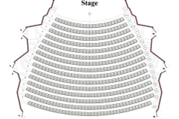 ؿ Theatre Seating Map