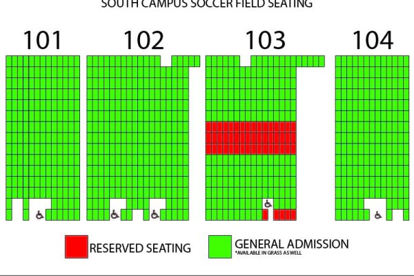 Griz Soccer Complex Stadium Map