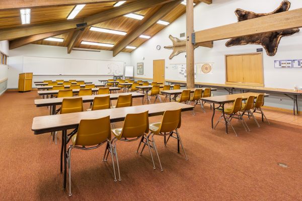 Meeting space in Lubrecht conference center