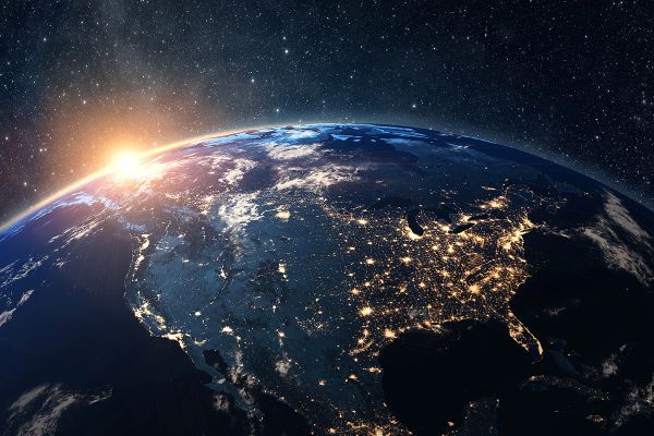 Earth from space - Adobe Stock Image