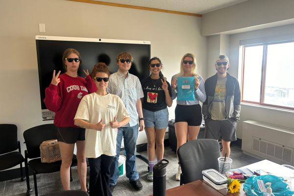 Group picture of the 2025 summer RA and TA staff members