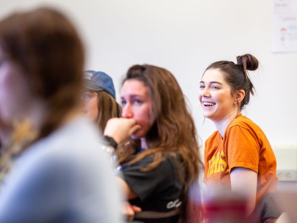 Students in a classroom