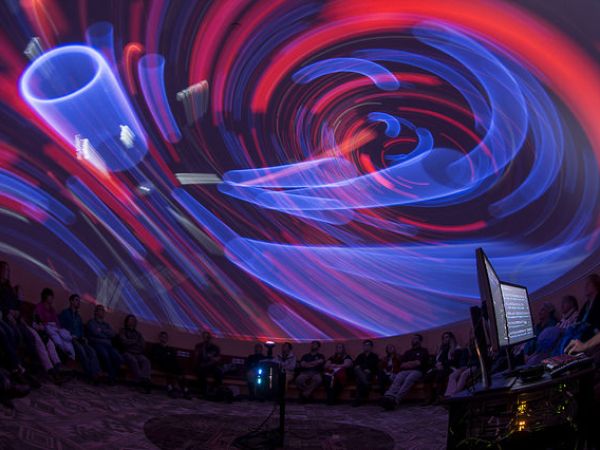 show in the planetarium