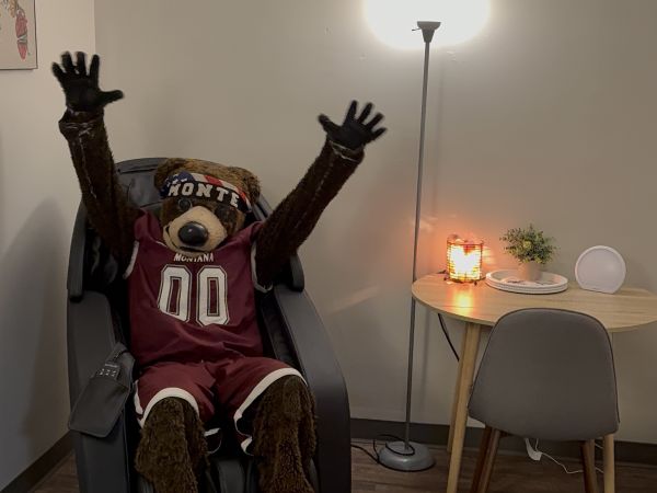 Monte in Relaxation Station