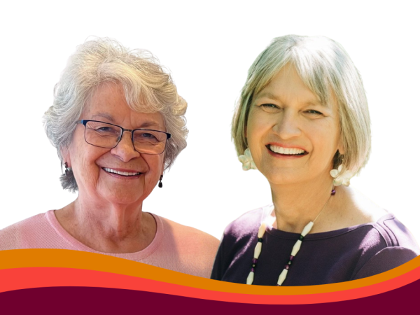 This is a photo of both Carol and Denise Juneau