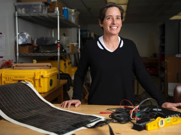 UM geosciences Professor Rebecca Bendick