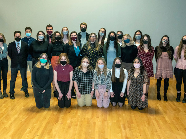 A group picture of the 2020-21 class of Advocates at UM.