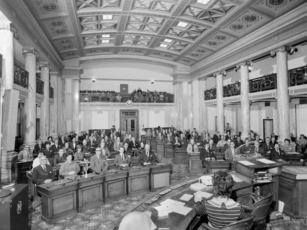 Photo from the 1972 Montana Constitutional Convention