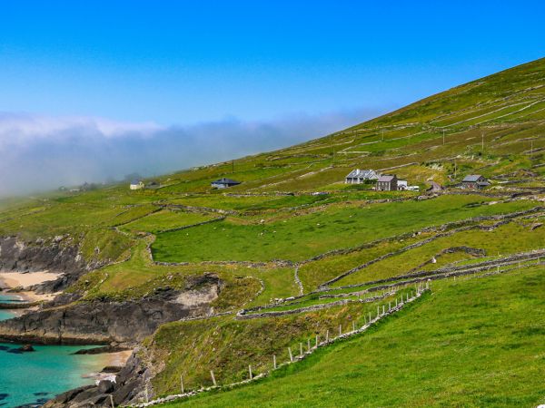 A picture of Irish coastline