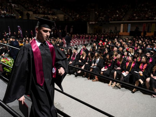 Students attend the 2024 UM Commencement Ceremony