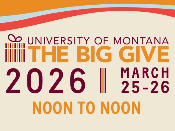 Logo that says: The �Թ��� Big Give. 2026. March 25-26. Noon to noon.