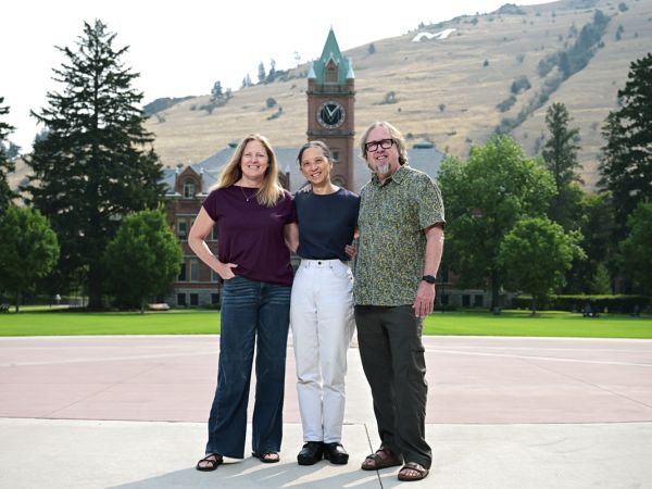 An image of Laurie Carter, Sara Cox and Jim Caringi, who are involved in leading the program. 