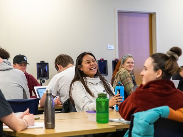 A counselor education class at the University of Montana.