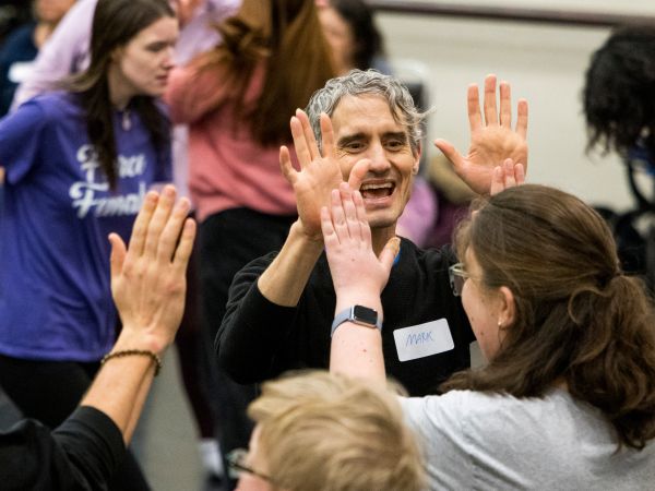 Scuba diver in the rattlesnake river