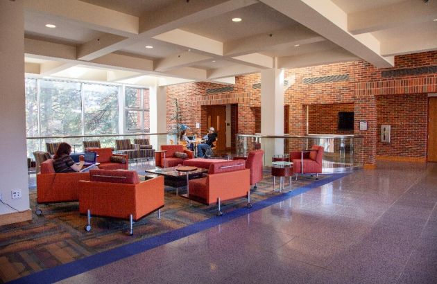 Interior of the Phyllis J. Washington Education Center