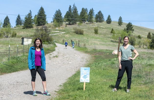 Jenn Thomsen and Libby Metcalf