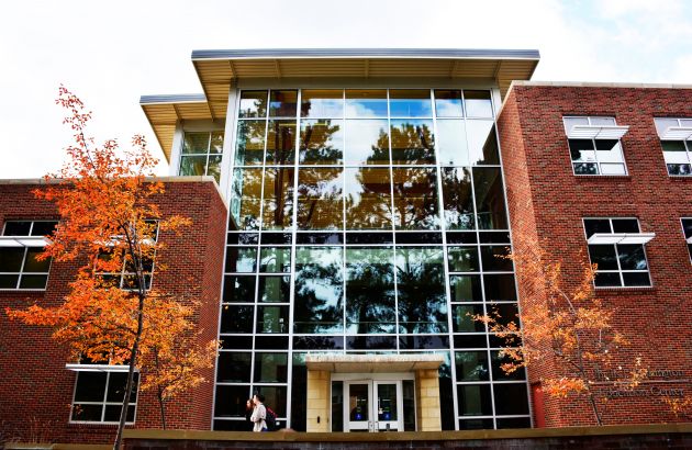 Exterior of the Phyllis J. Washington Education Center