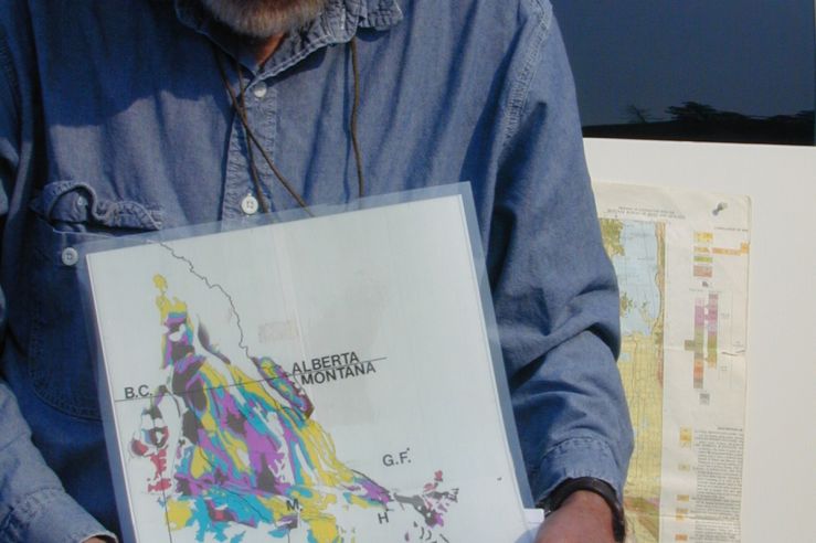 don holding a diagram