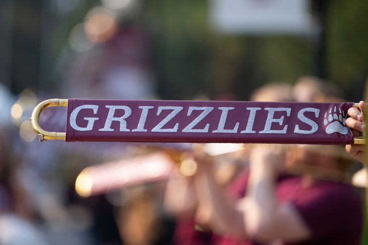 Grizzlies Sign on Instrument