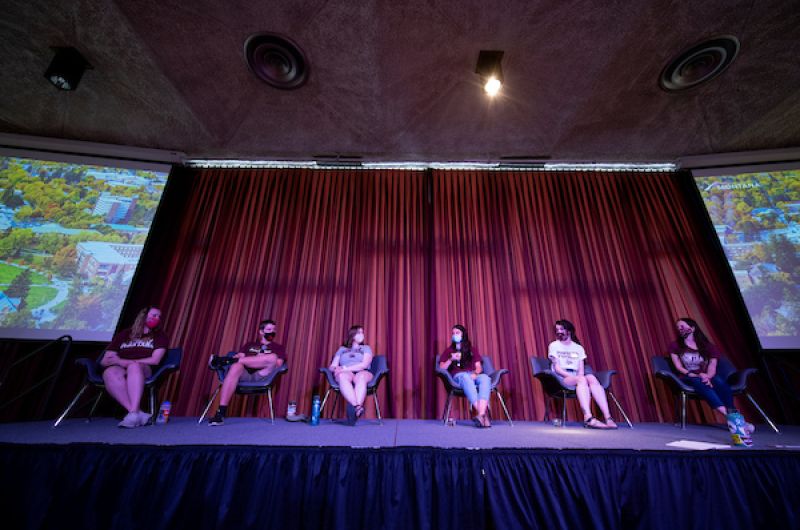 Advocate sit on a panel