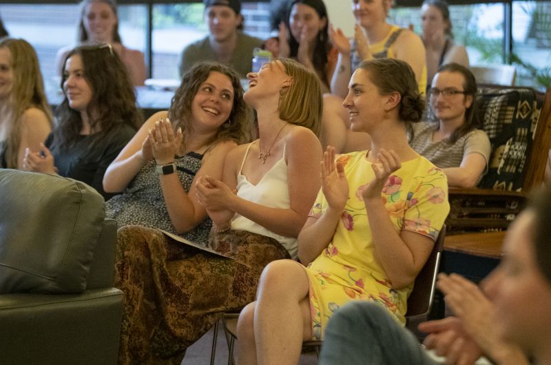 Audience at symposium 