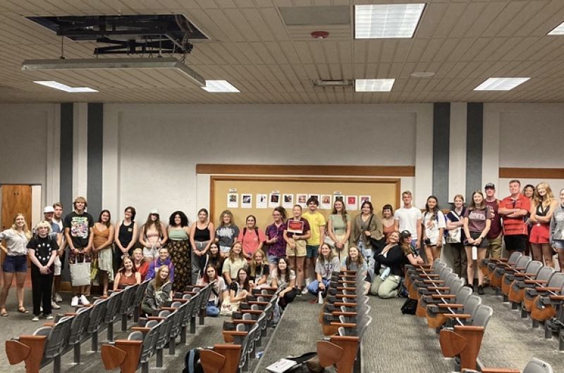 Big Sky Experience students