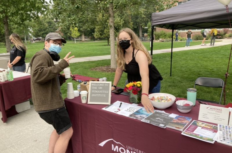 Tabling at the Welcome Feast