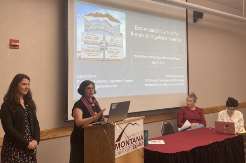 Panel presentation eco melancholia conference