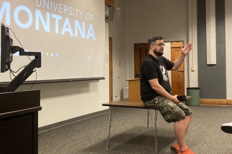 Lecture by Sterling Holywhitemountain