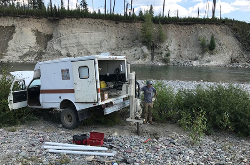 researcher geoprobing