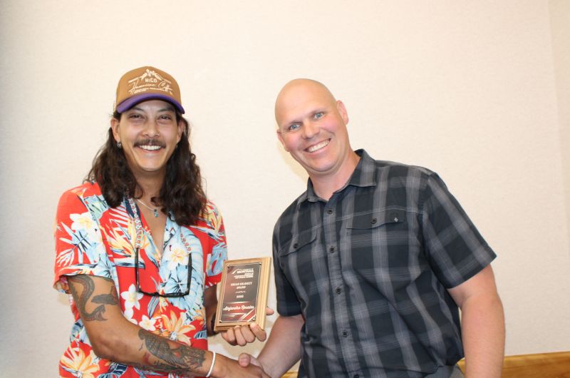 Alejandro Rosales (pictured) was the recipient of the Brian Sharkey Award (2025)