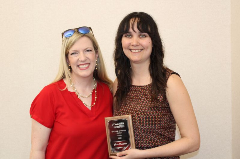 Sara Trotchie (pictured) was one of the two award recipients for IPAT's Hertler-Stoodley award (2025)