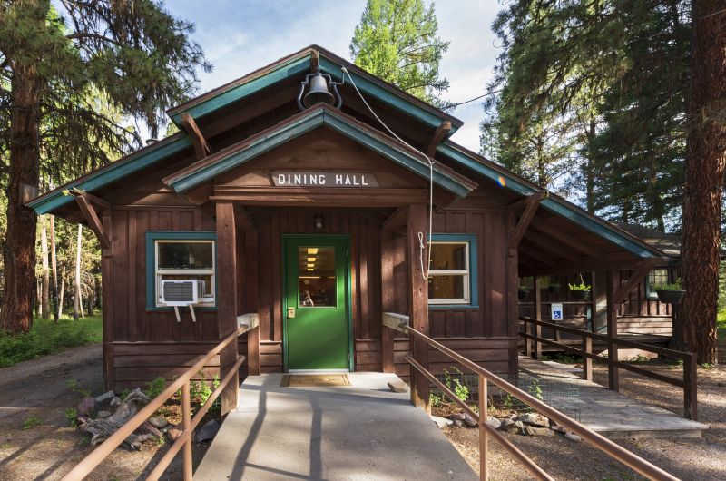 dining hall exterior