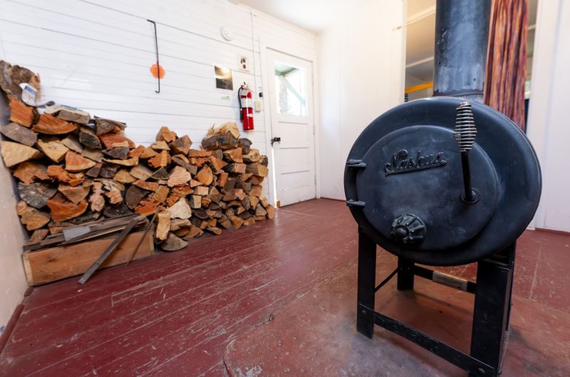 boxcar woodstove