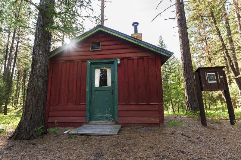 cabin exterior