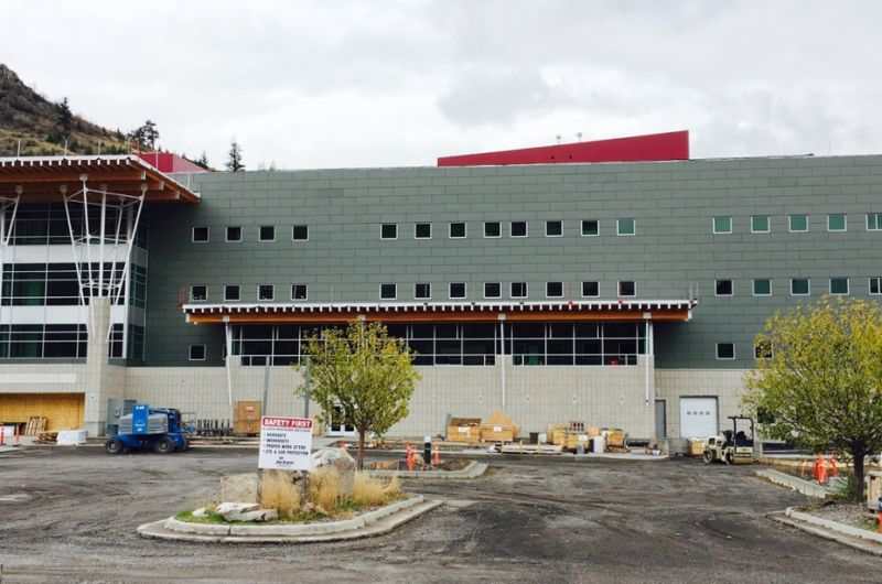 Missoula College exterior, October 2016.